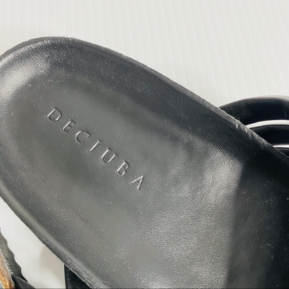DECJUBA - Size S (5-6.5) Black Slides BN - Picture 2 of 6